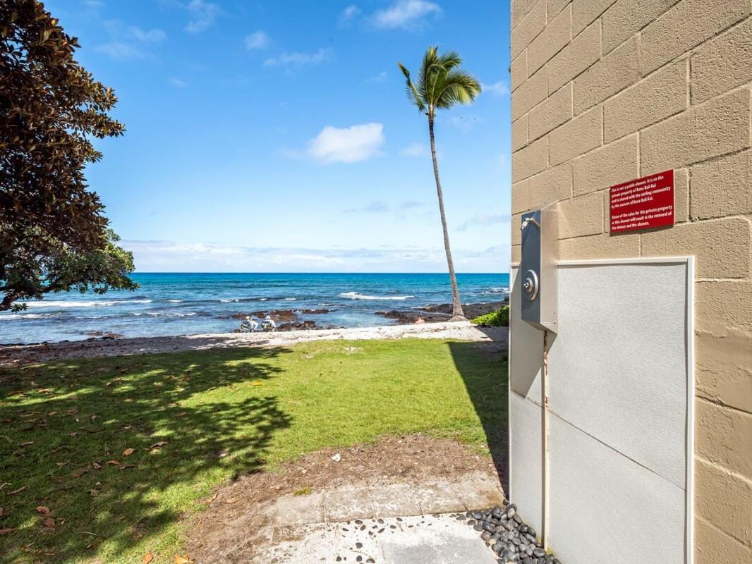 Oceanfront 1 Bedroom 2 Bathroom With Large Lanai - Kona Bali Kai 218 Kailua-Kona Kültér fotó